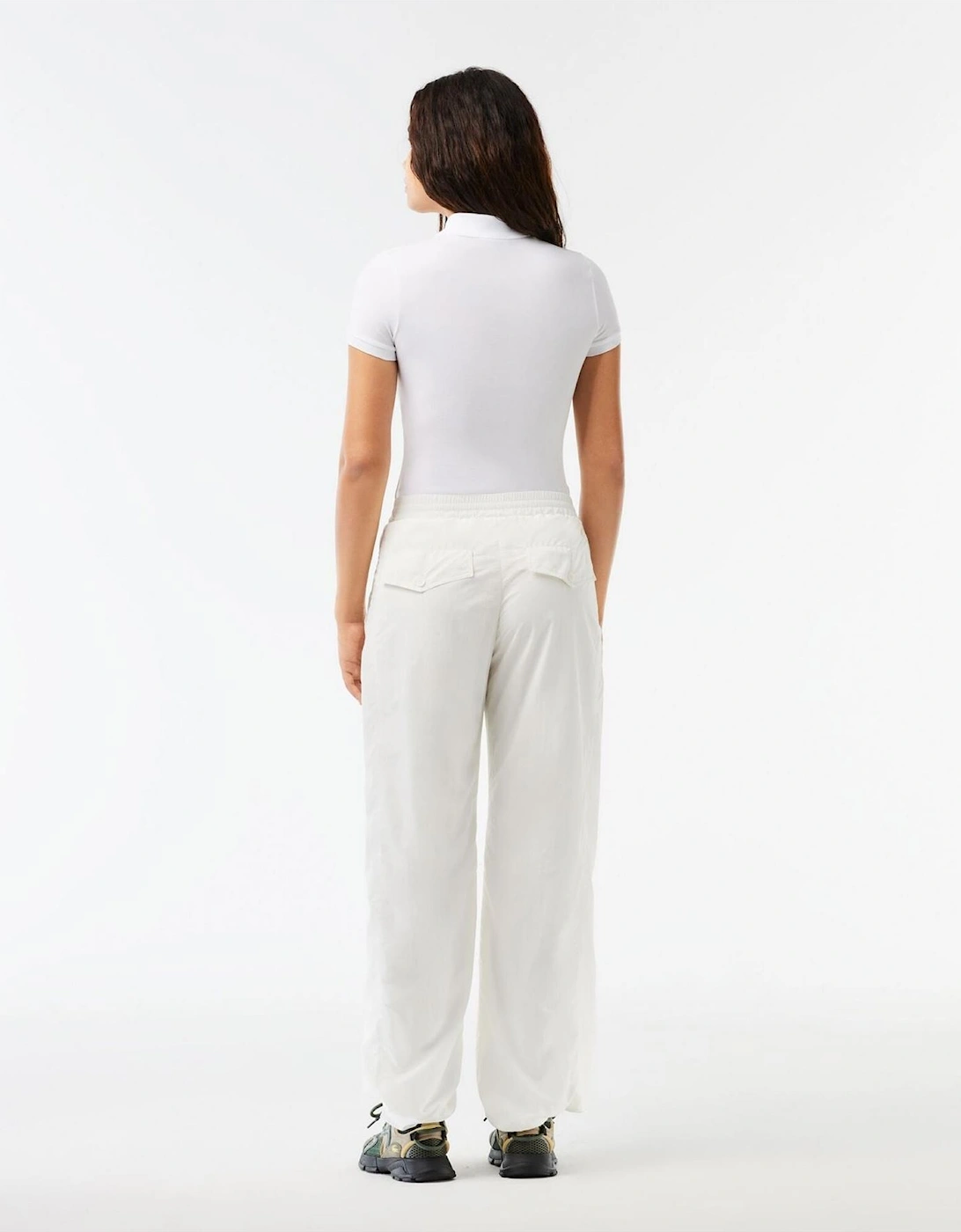 Solid Straight Track Pants
