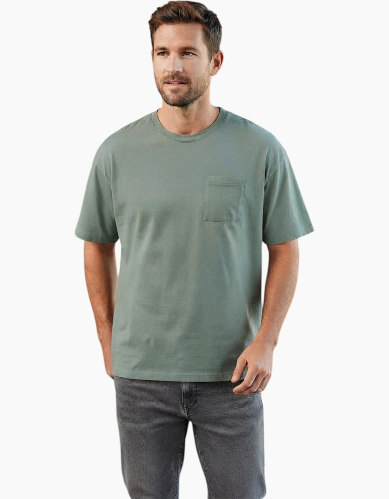 M&S Mens T Shirts Relax Fit Short Sleeve Oversized Top