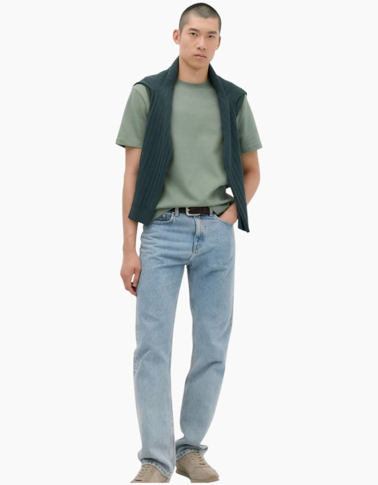 M&S Mens T-Shirt Relaxed Fit Cotton Top