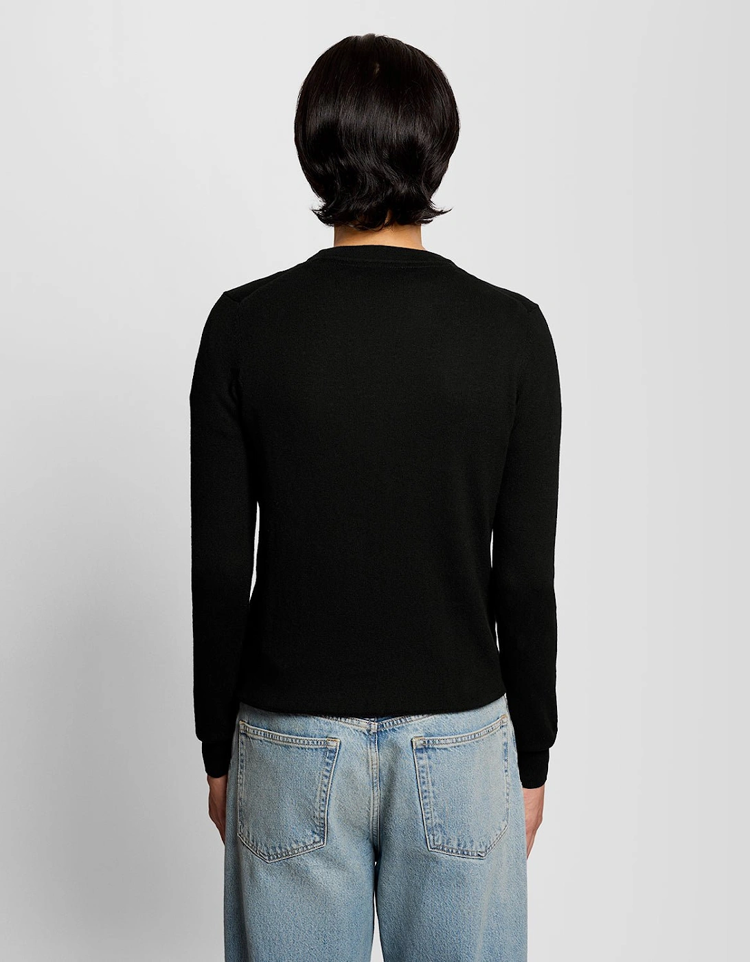 Cotton Merino Crew Neck Jumper