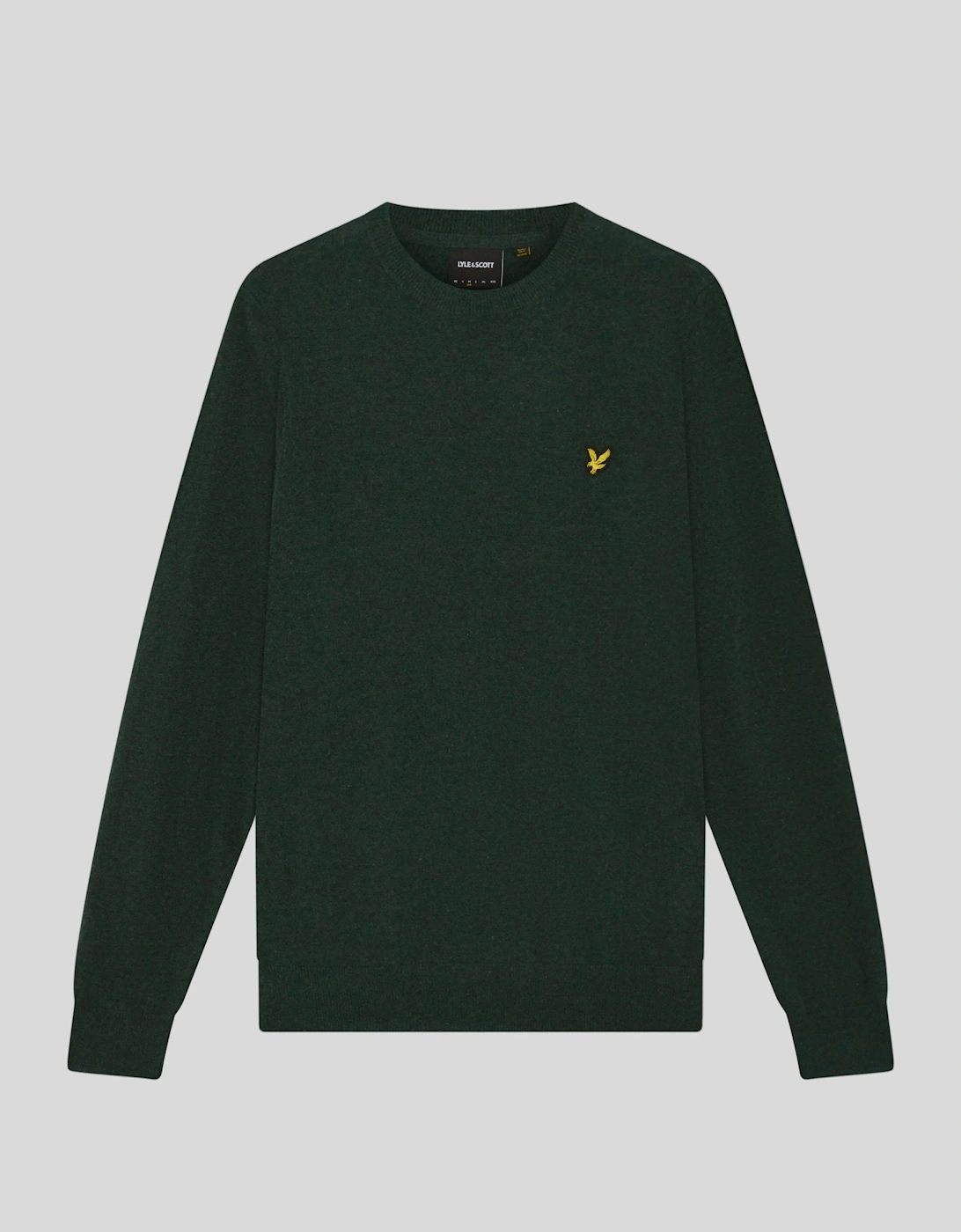 Lambswool Blend Crew Neck Jumper