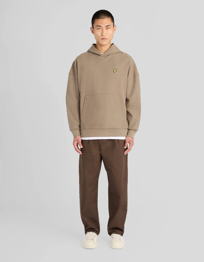 Textured Rib Hoodie