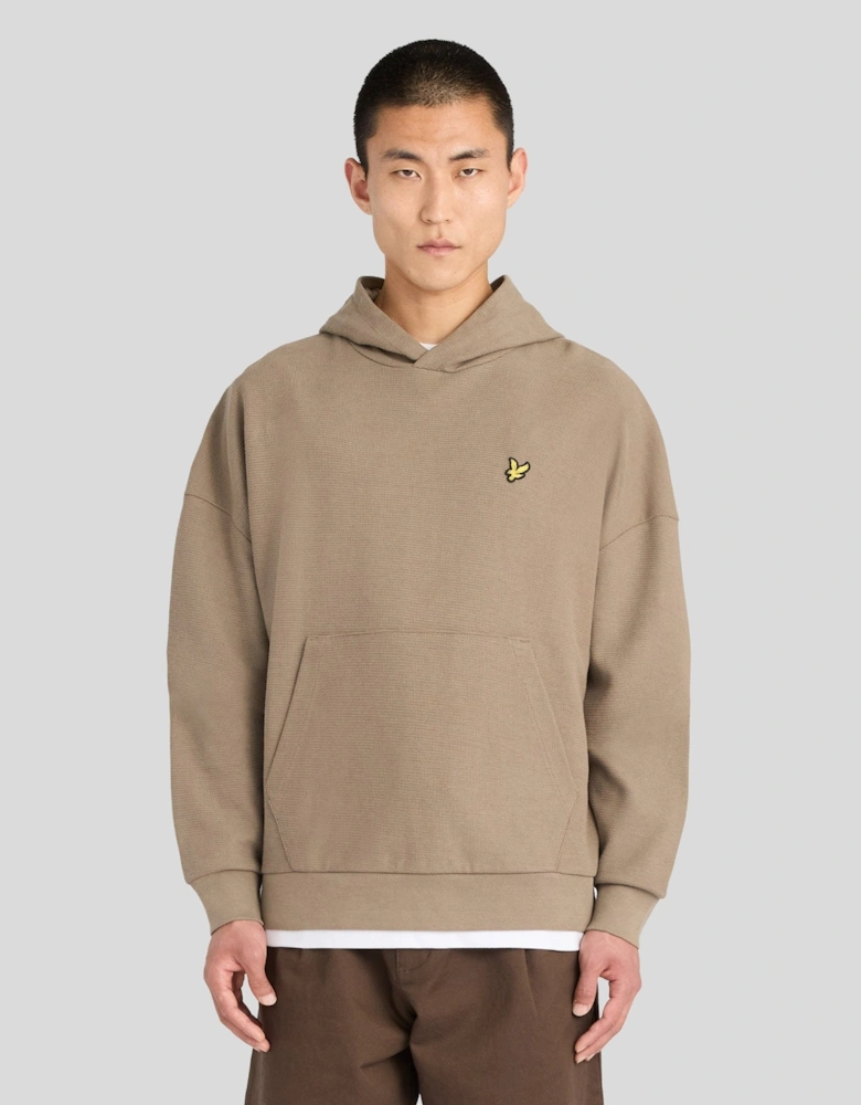 Textured Rib Hoodie