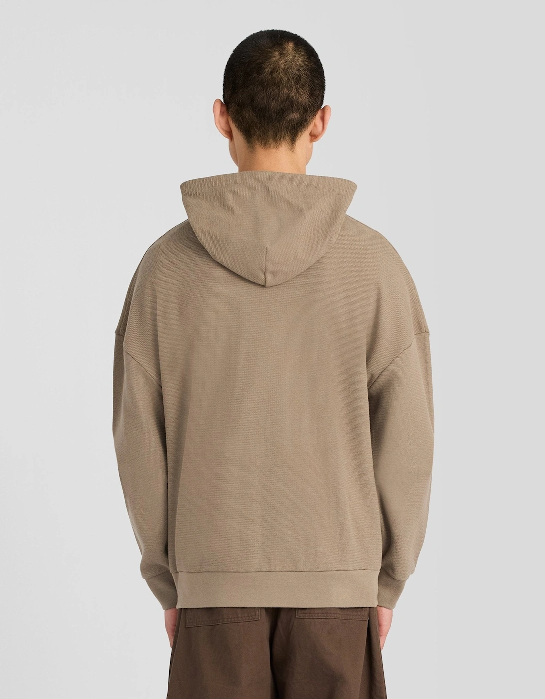 Textured Rib Hoodie