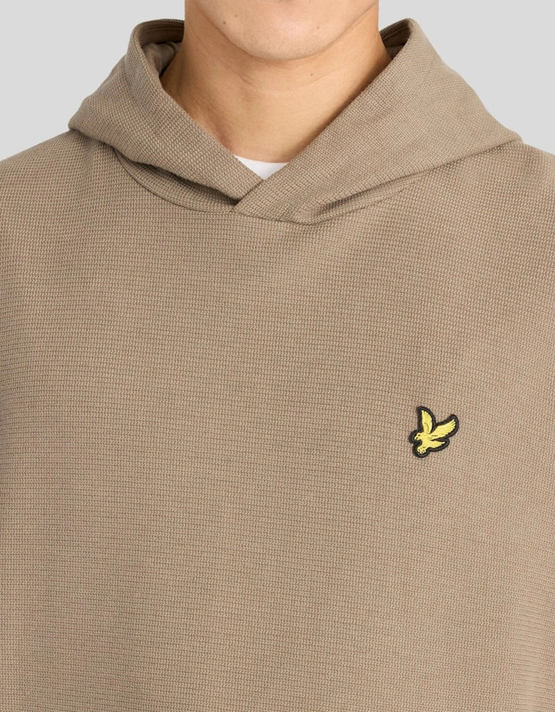Textured Rib Hoodie