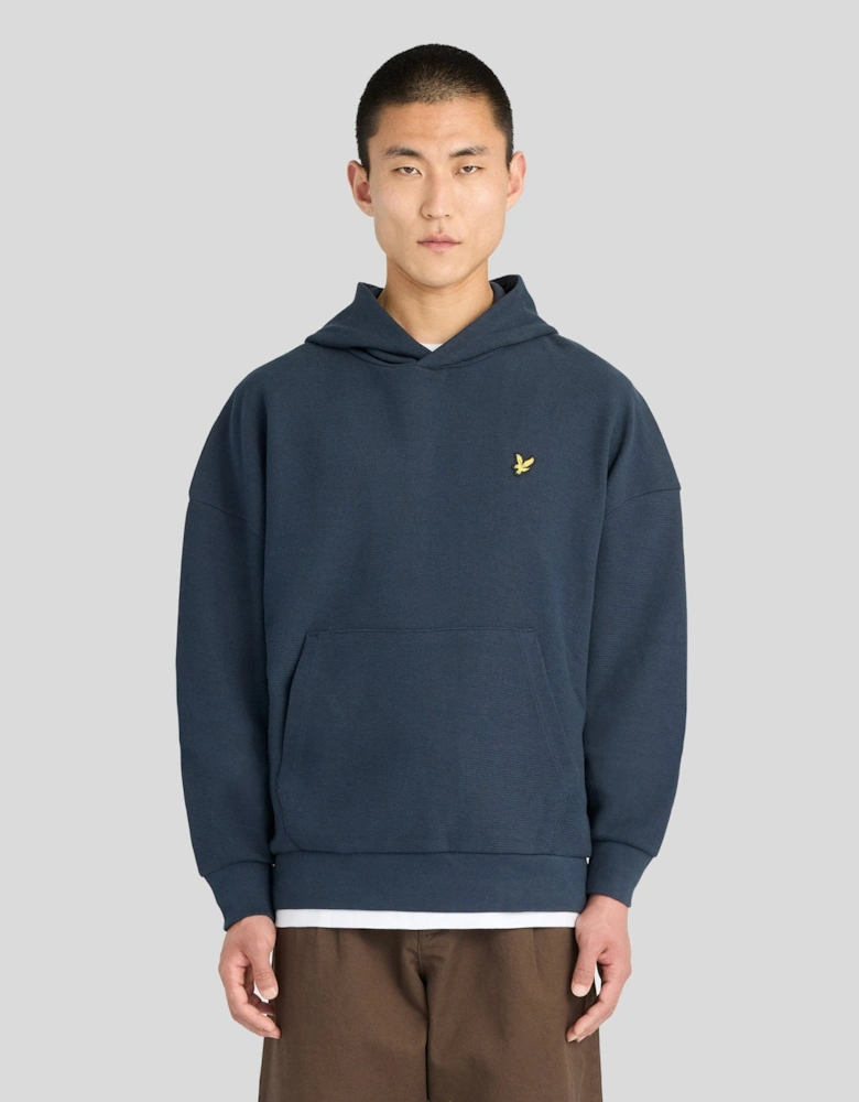 Textured Rib Hoodie
