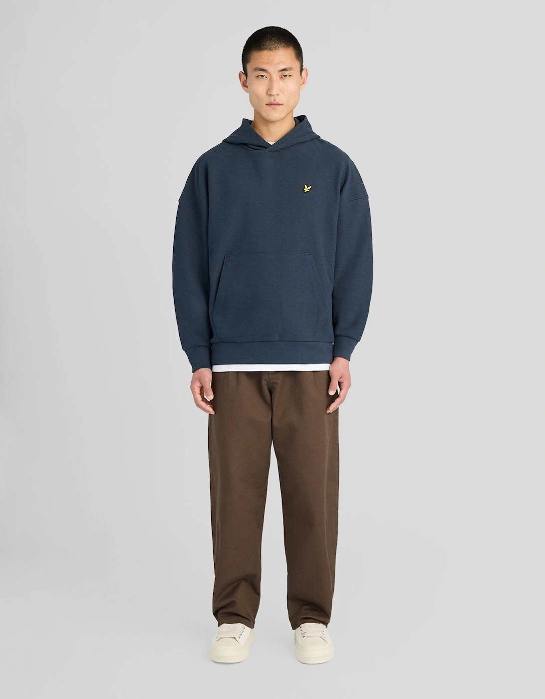 Textured Rib Hoodie