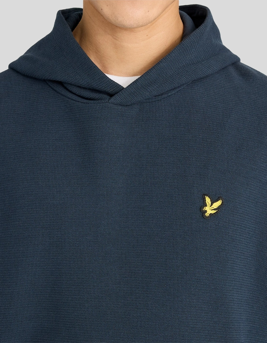 Textured Rib Hoodie