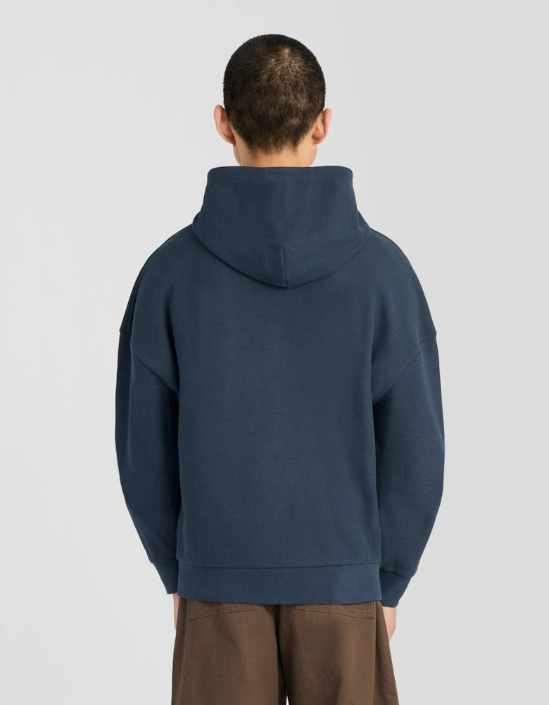 Textured Rib Hoodie