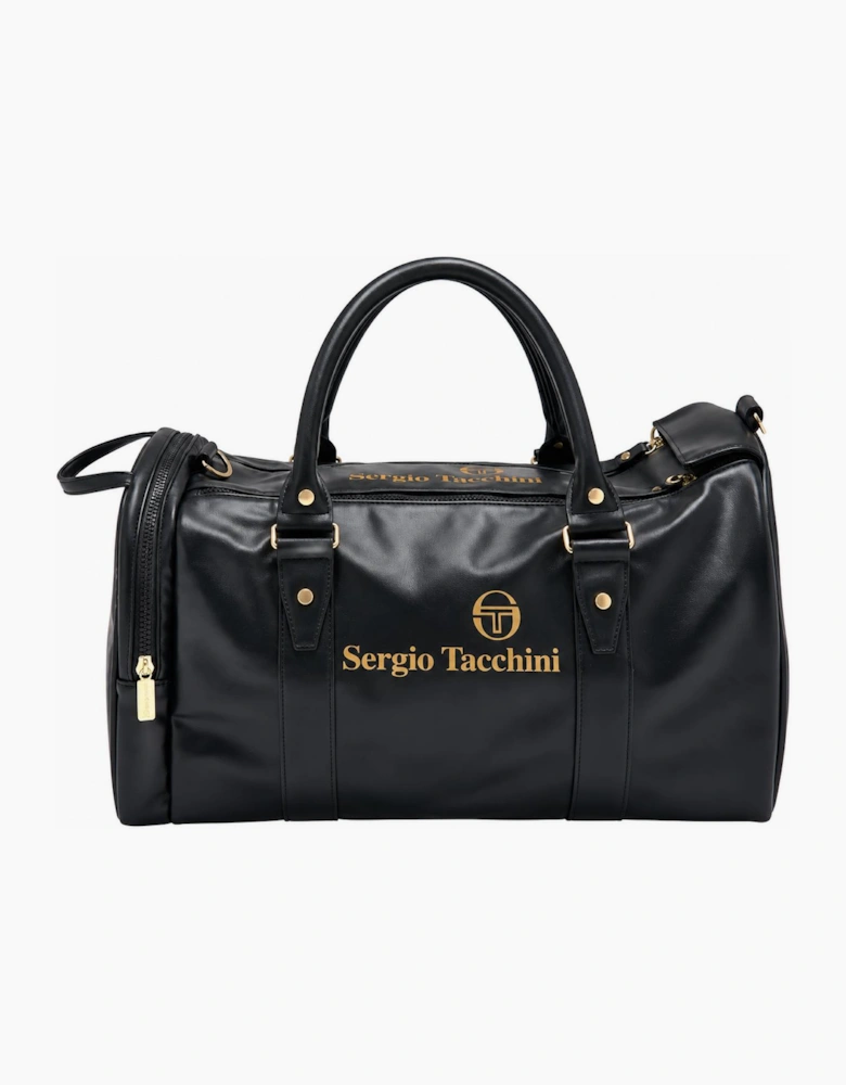 Sergio Tacchini Jorno Holdall Gym Bag Black/Gold