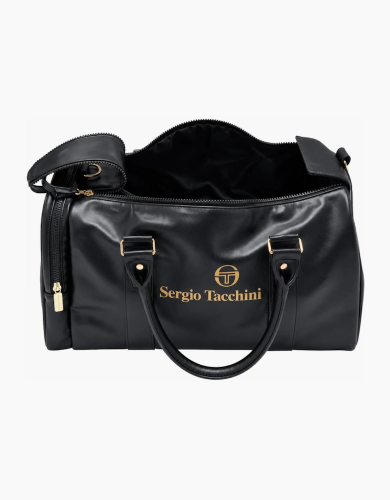 Sergio Tacchini Jorno Holdall Gym Bag Black/Gold