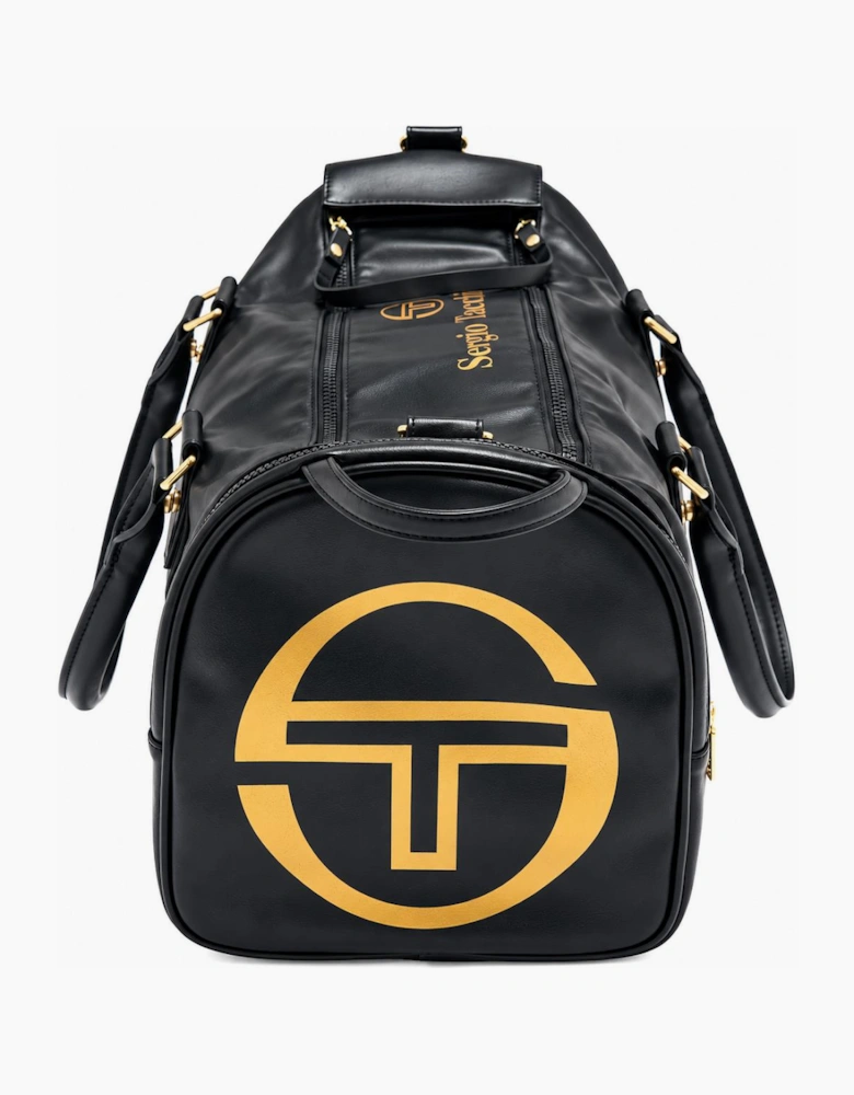 Sergio Tacchini Jorno Holdall Gym Bag Black/Gold