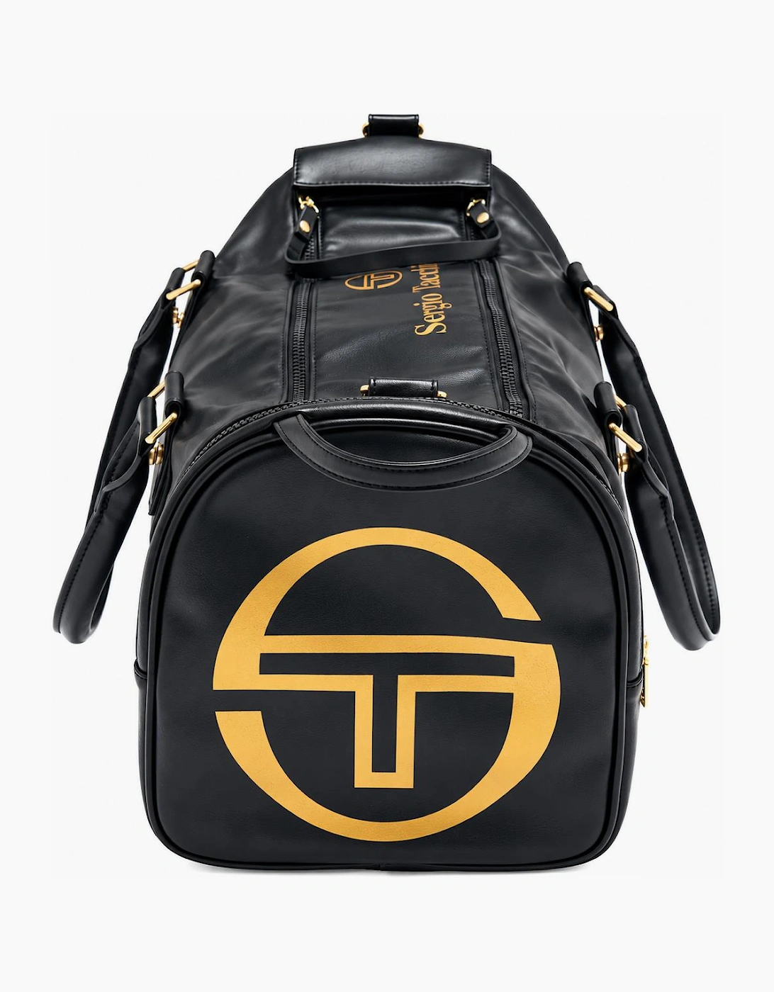 Sergio Tacchini Jorno Holdall Gym Bag Black/Gold