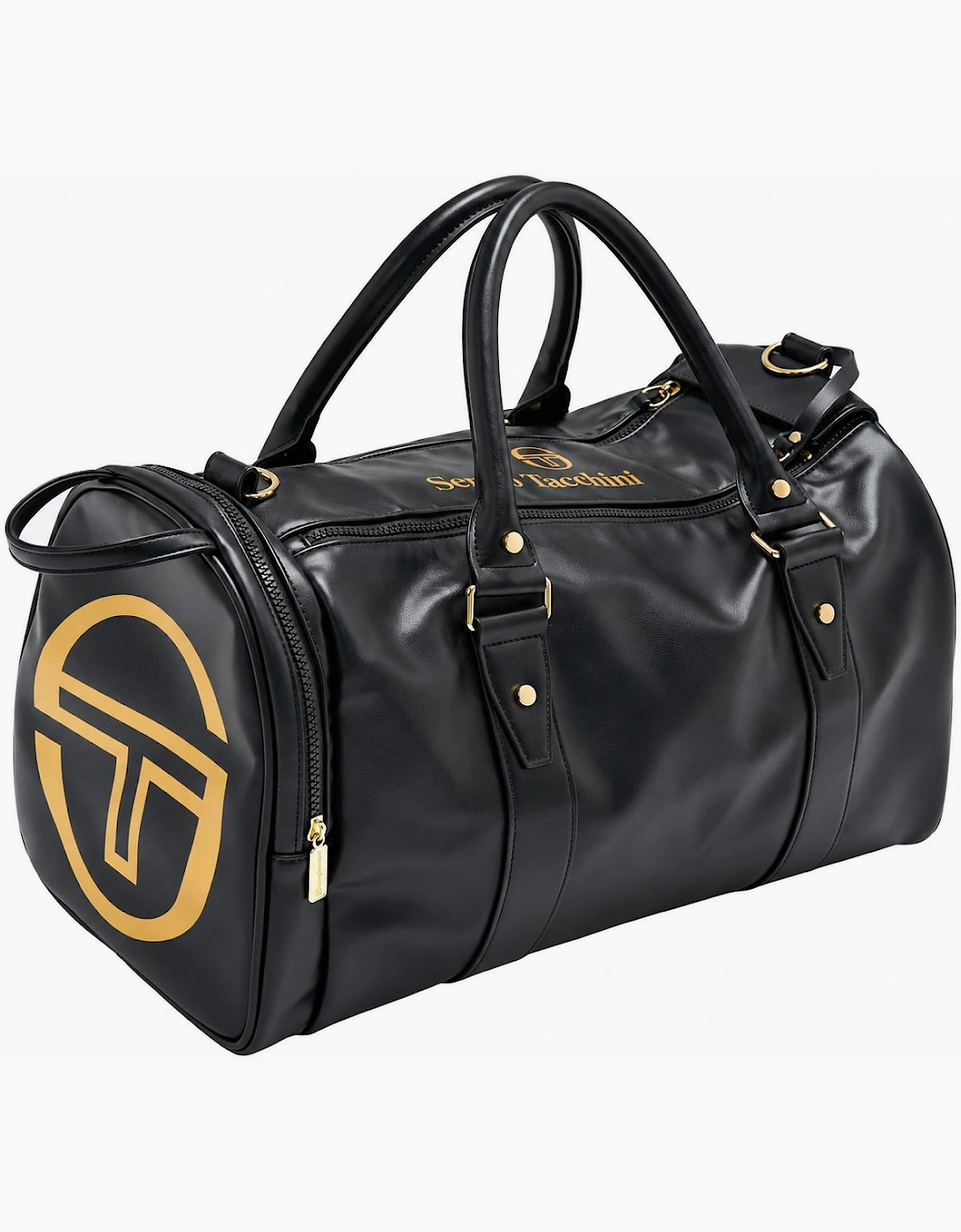 Sergio Tacchini Jorno Holdall Gym Bag Black/Gold