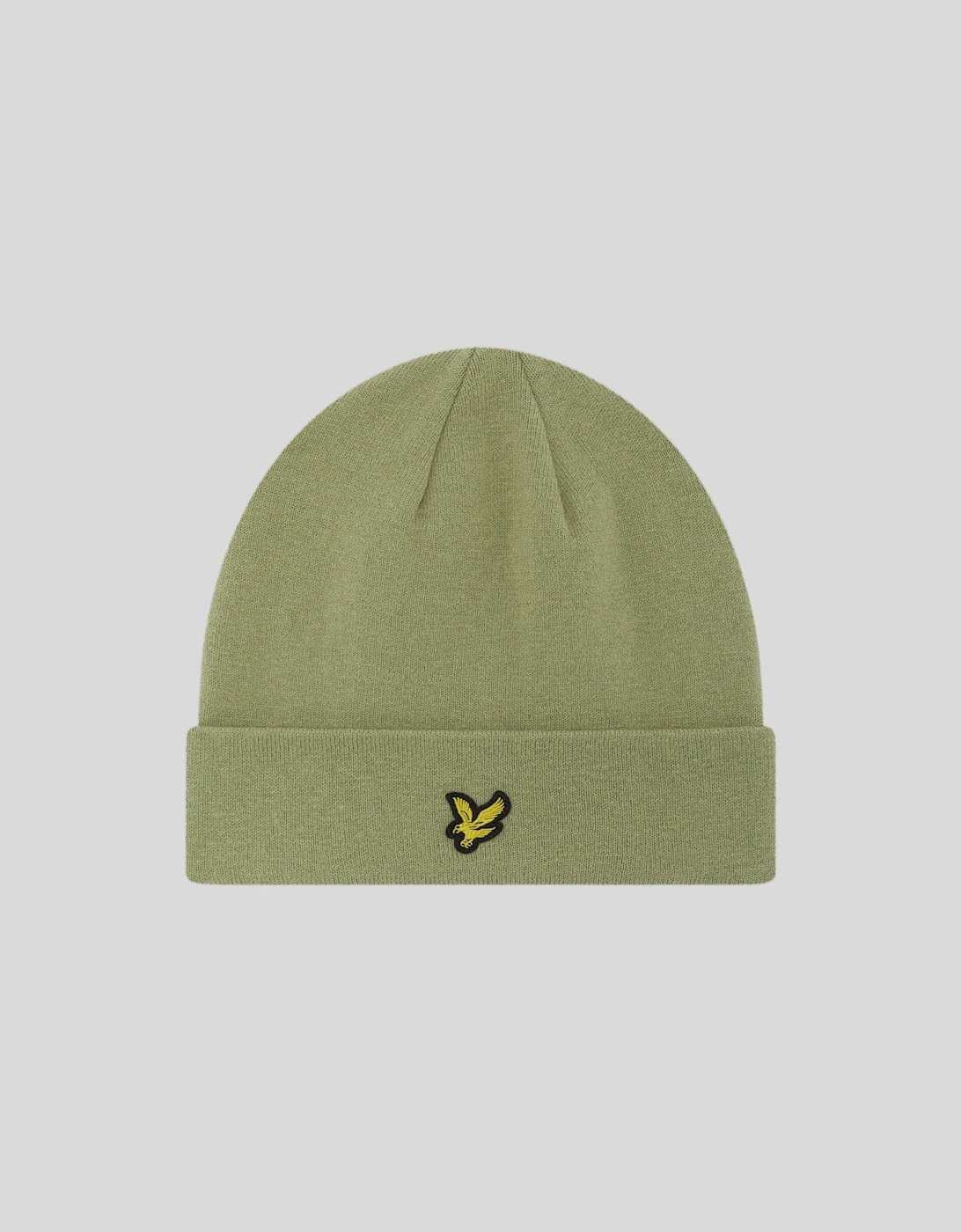 Lyle And Scott Men's Merino Wool Blend Beanie - Tan - Size: 1SZ