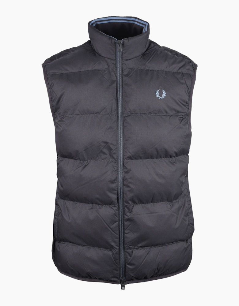 FRED PERRY INSULATED GILET ANCHOR GREY