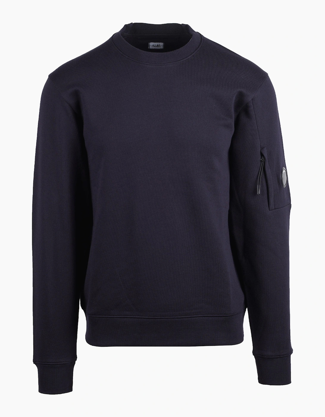 CP COMPANY DIAGONAL RAISED SWEATSHIRT TOTAL ECLIPSE