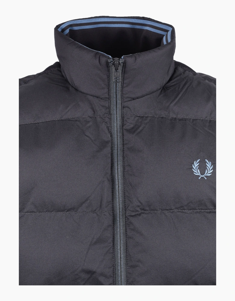 FRED PERRY INSULATED GILET ANCHOR GREY