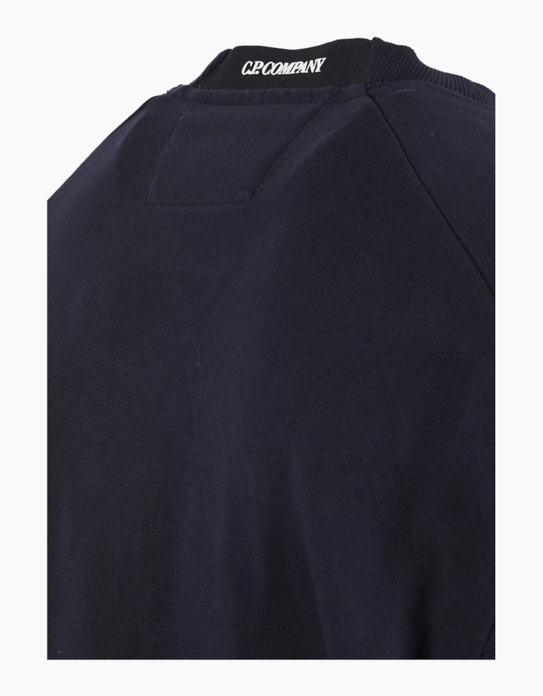 CP COMPANY DIAGONAL RAISED SWEATSHIRT TOTAL ECLIPSE