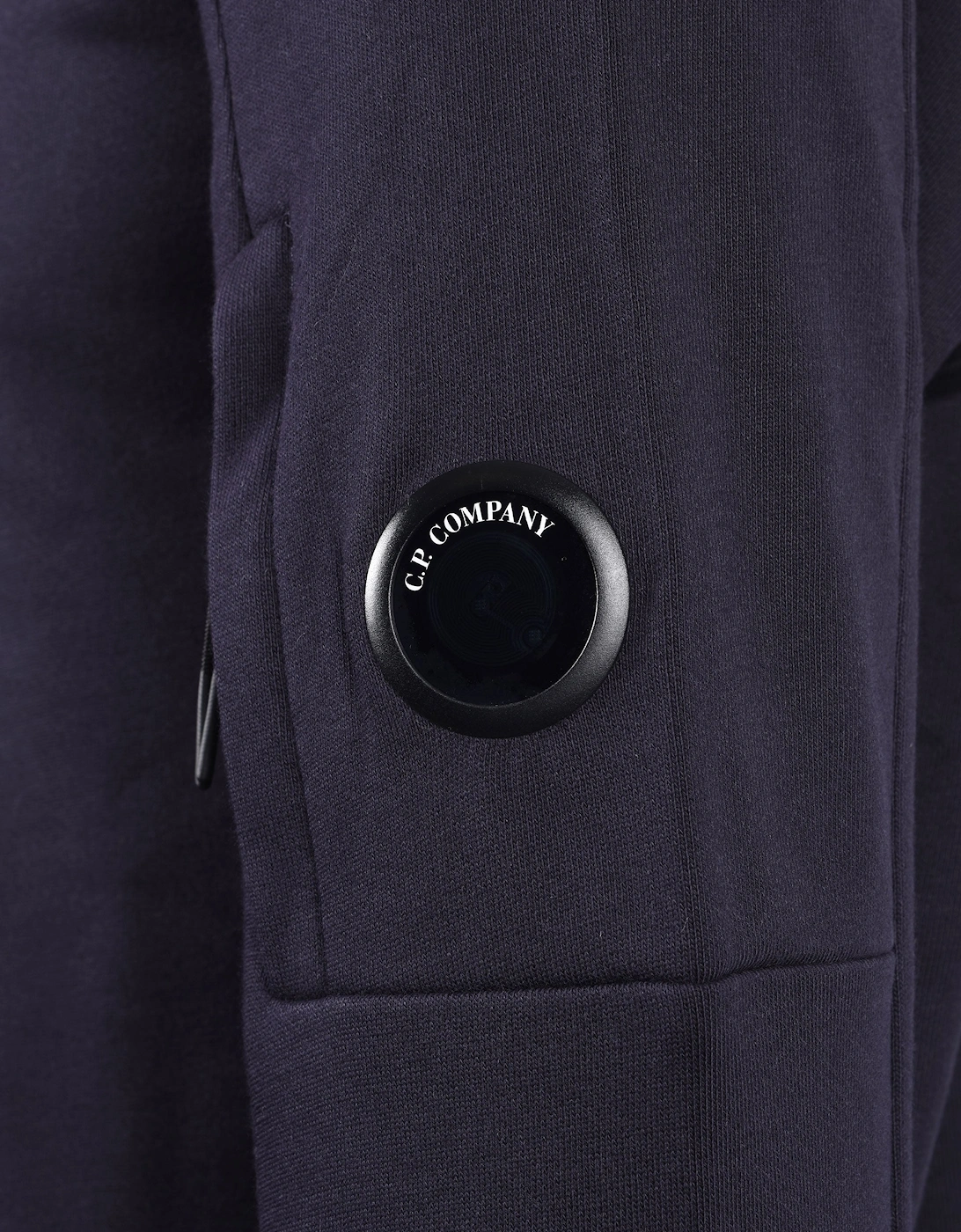 CP COMPANY DIAGONAL RAISED SWEATSHIRT TOTAL ECLIPSE