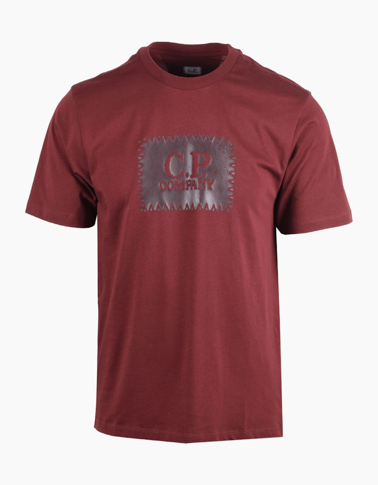 CP COMPANY T-SHIRT ANDORRA RED