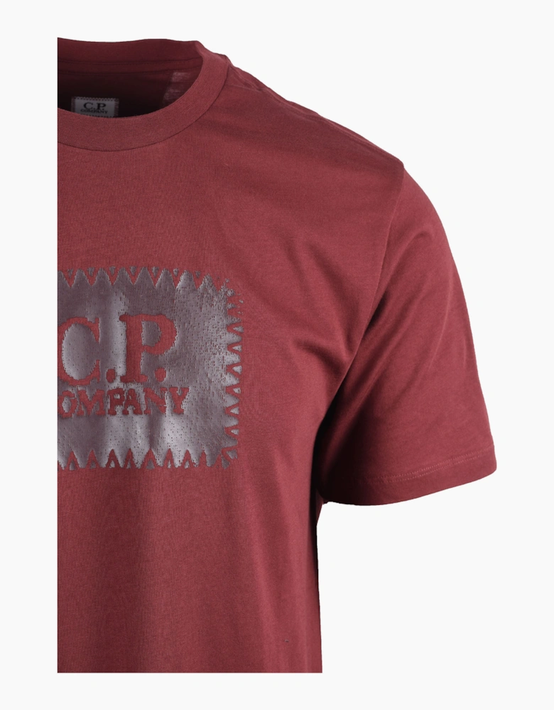 CP COMPANY T-SHIRT ANDORRA RED