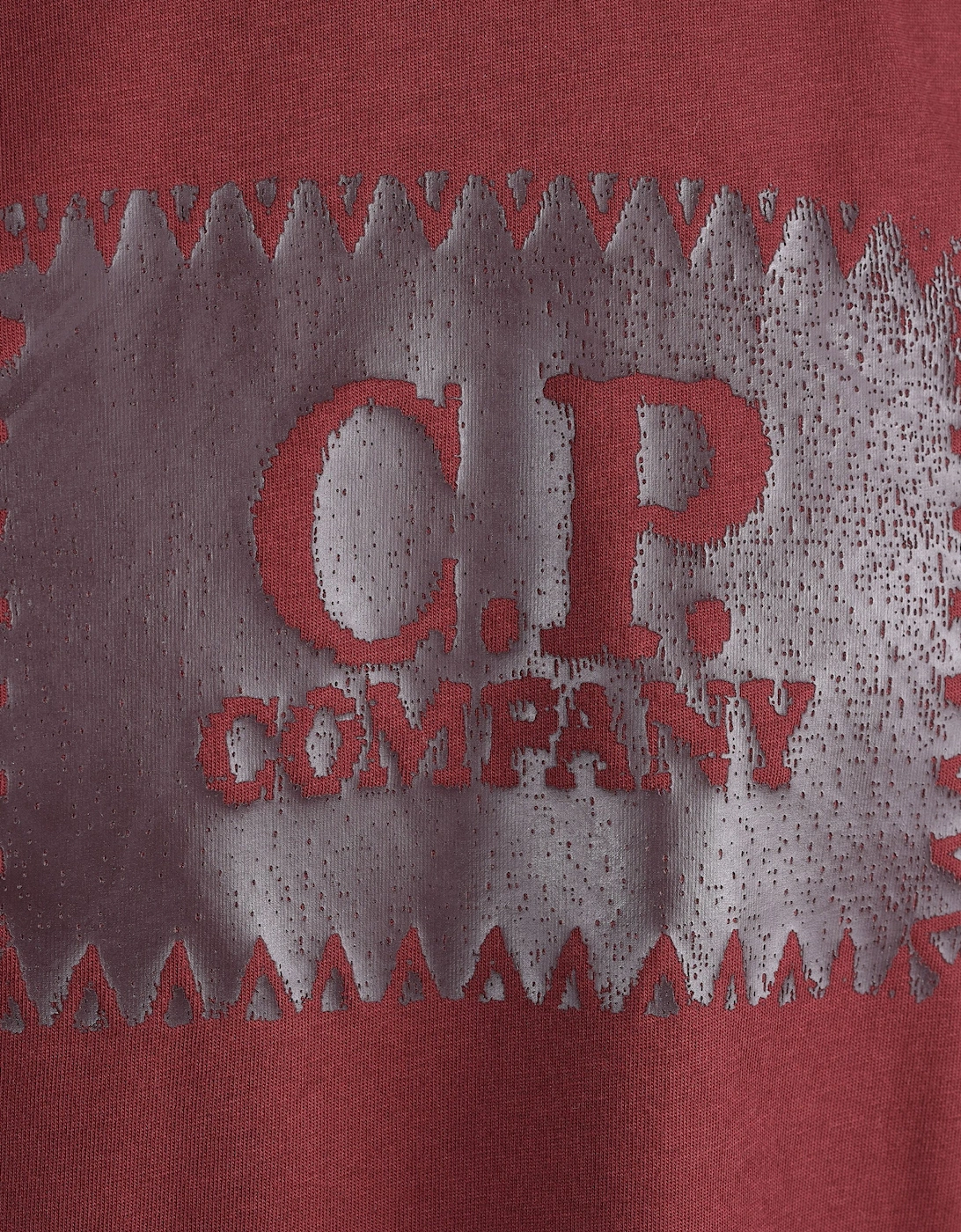CP COMPANY T-SHIRT ANDORRA RED