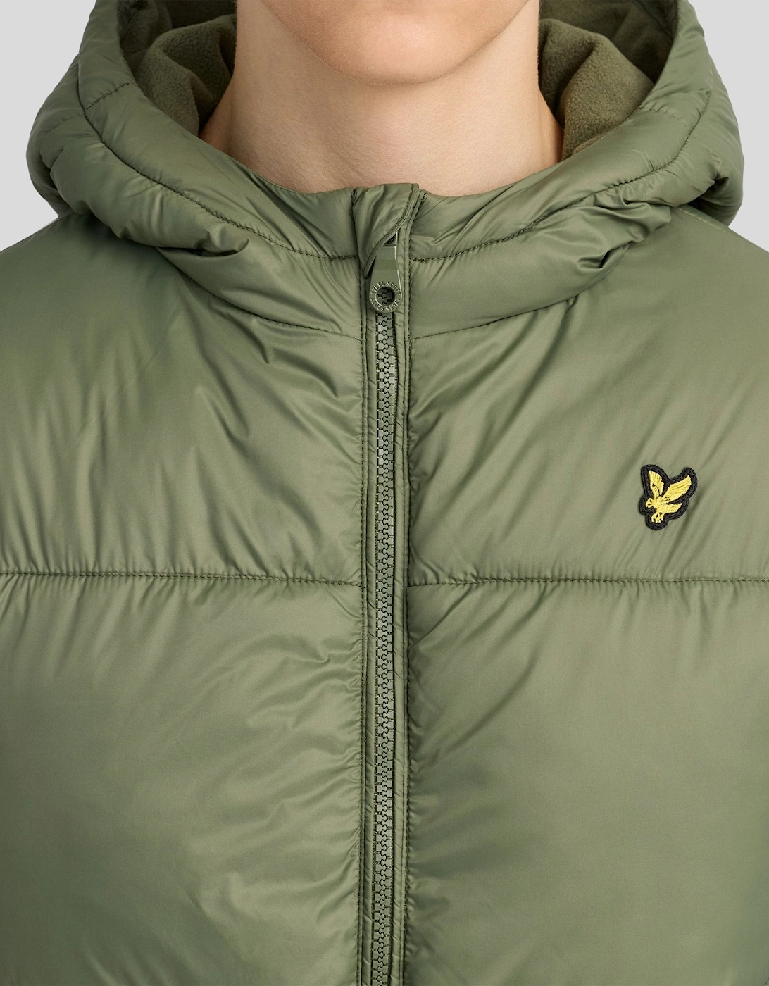 Fleece Lined Padded Jacket