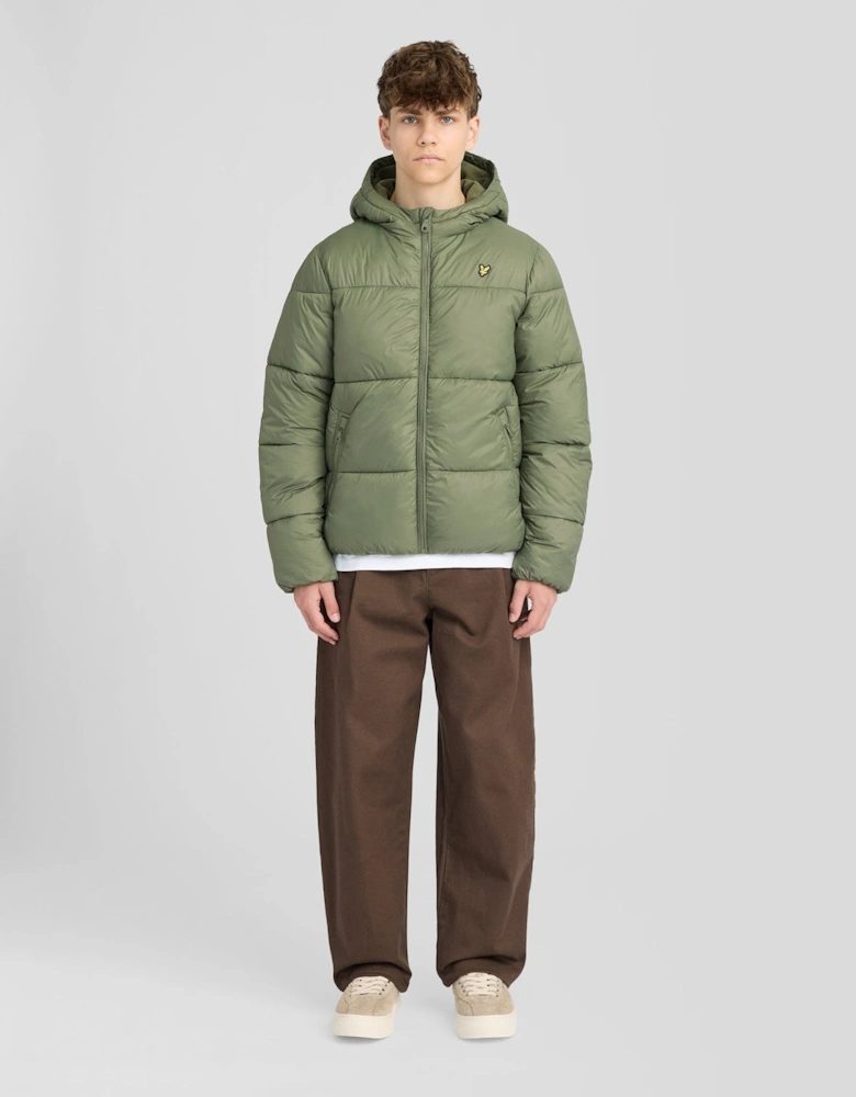 Fleece Lined Padded Jacket