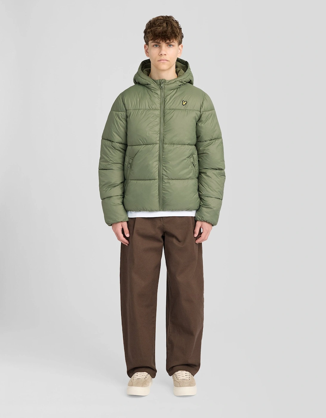 Fleece Lined Padded Jacket