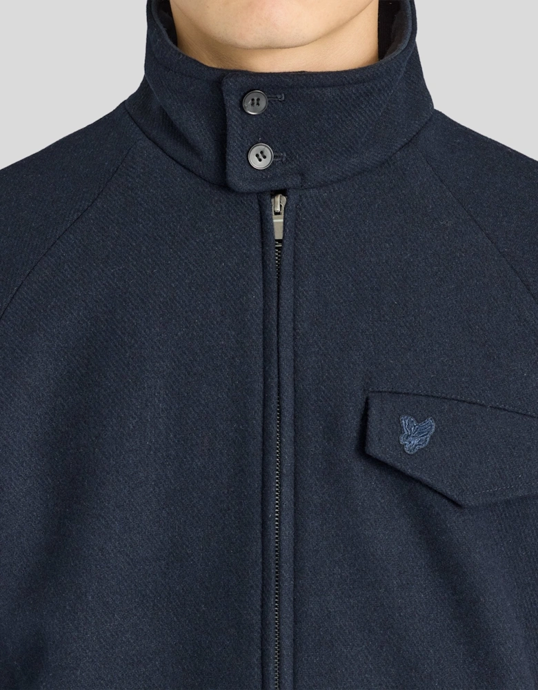 Wool Harrington Jacket