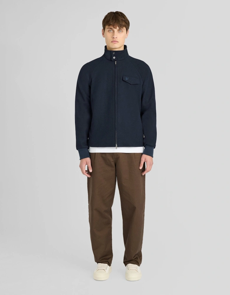 Wool Harrington Jacket