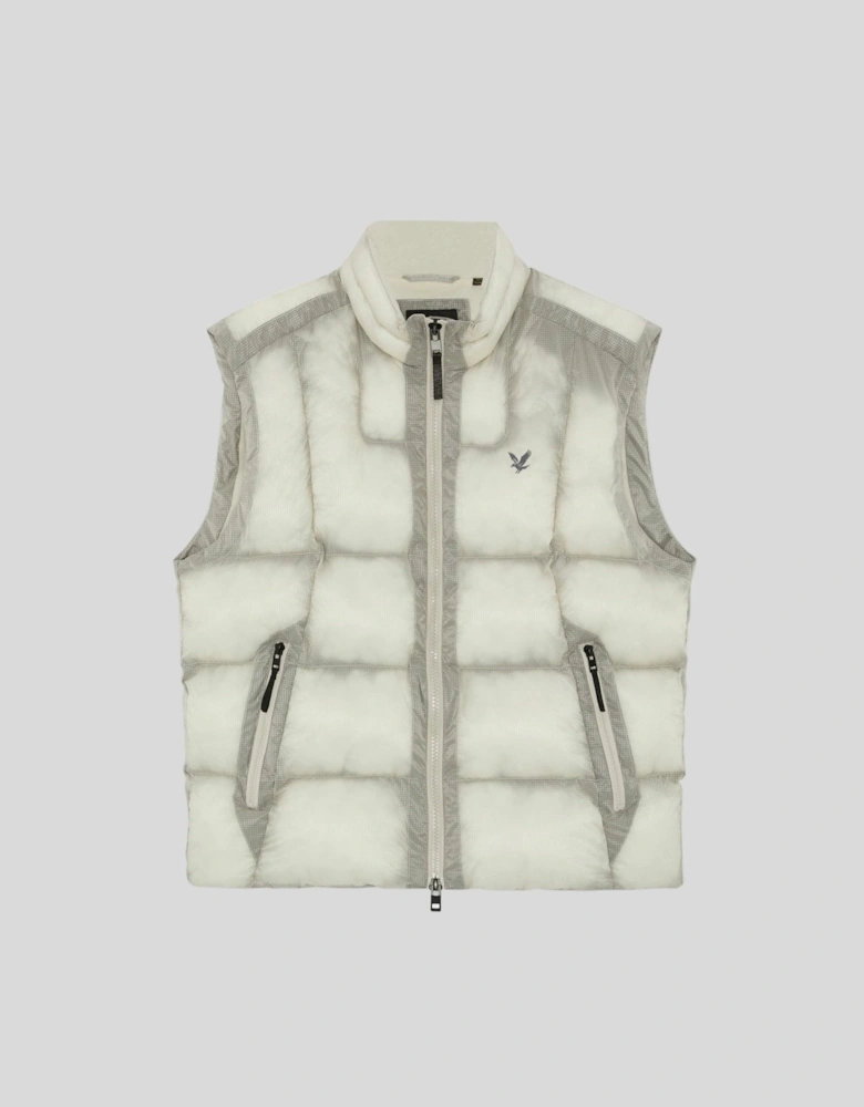 Translucent Puffer Gilet