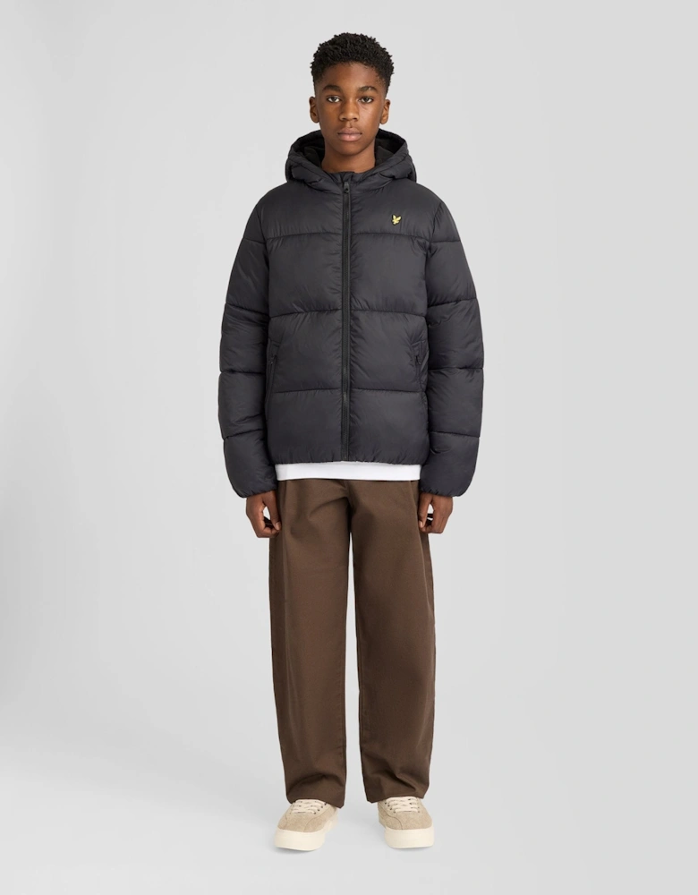 Fleece Lined Padded Jacket