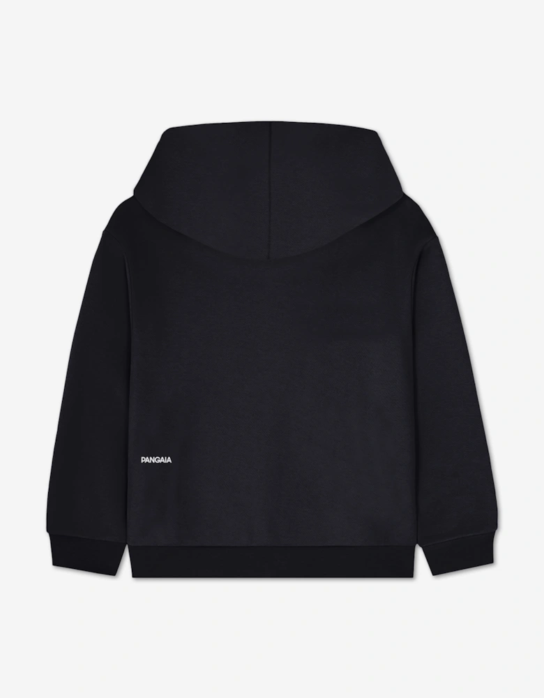 PANGAIA Kids Midweight Hoodie in Black