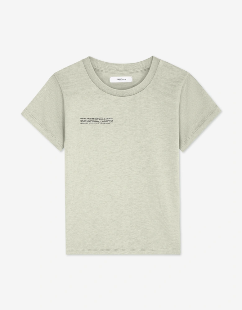 PANGAIA Kids Midweight T-Shirt in Green