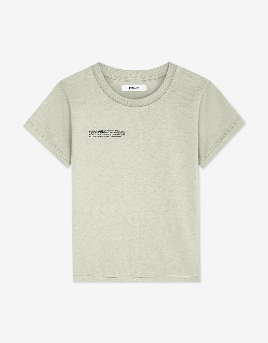 PANGAIA Kids Midweight T-Shirt in Green