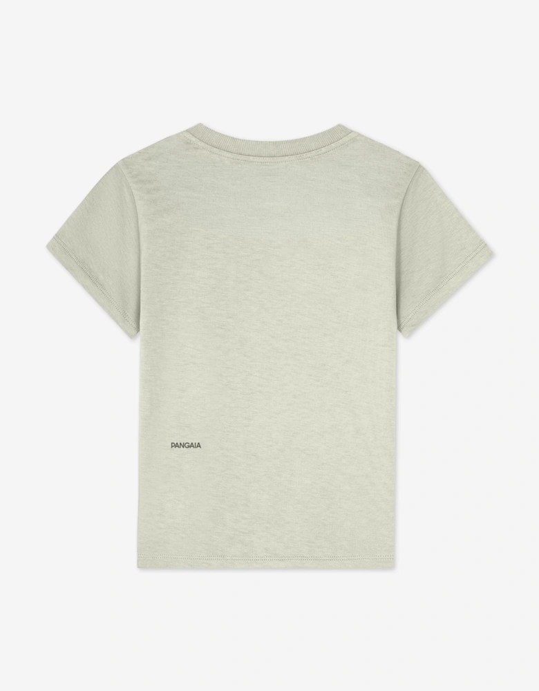 PANGAIA Kids Midweight T-Shirt in Green