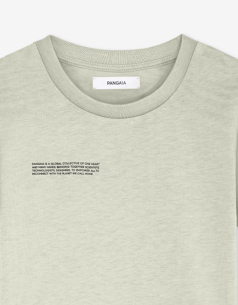 PANGAIA Kids Midweight T-Shirt in Green