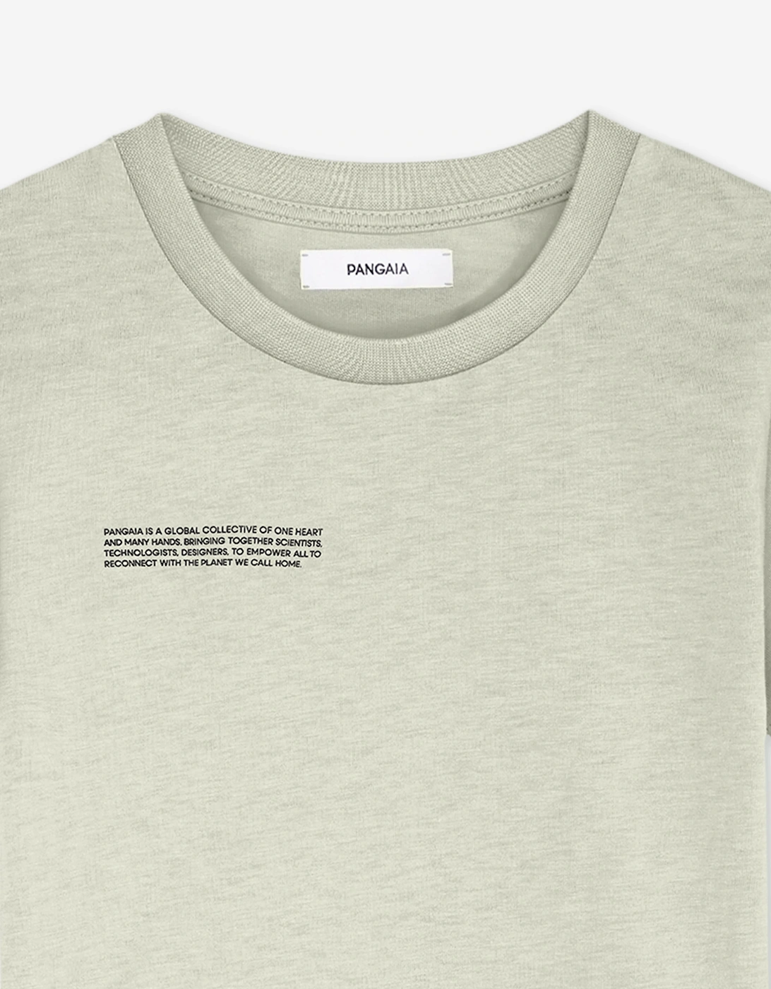 PANGAIA Kids Midweight T-Shirt in Green