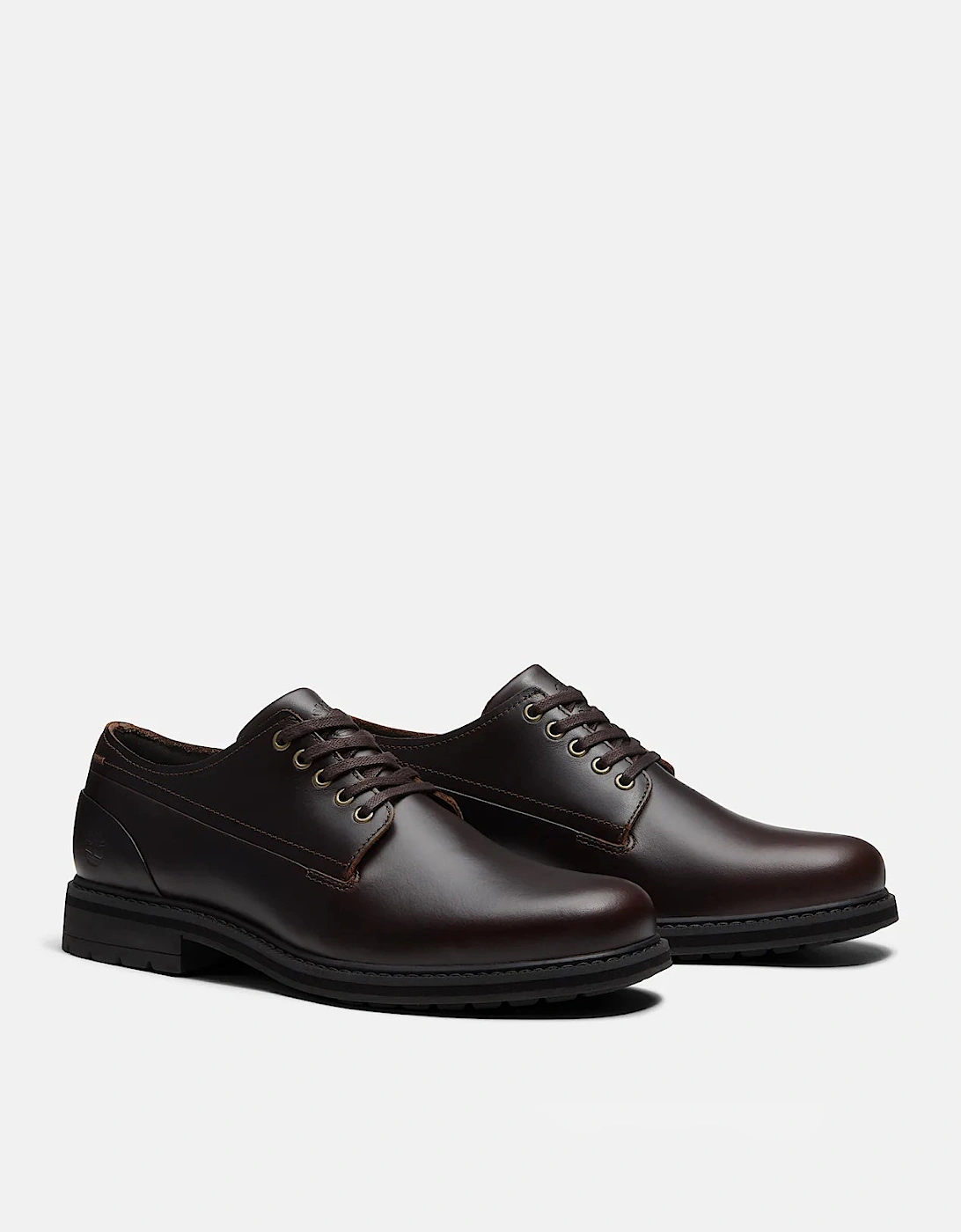 Timberland Stormbucks Mens Full Grain Leather Lace Up Waterproof Shoe - Dark Brown
