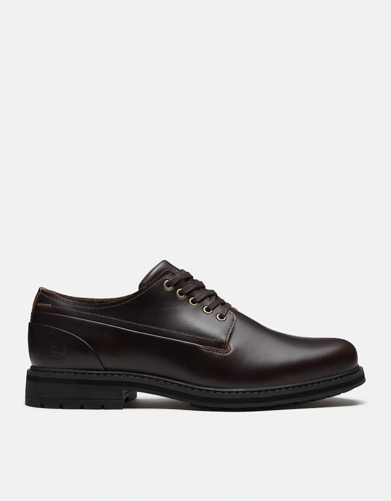 Timberland Stormbucks Mens Full Grain Leather Lace Up Waterproof Shoe - Dark Brown