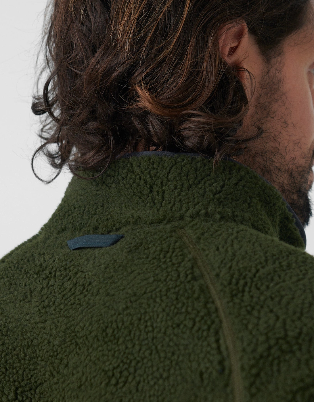 Fjallraven Vardag Pile Mens Fleece - Deep Forest 662