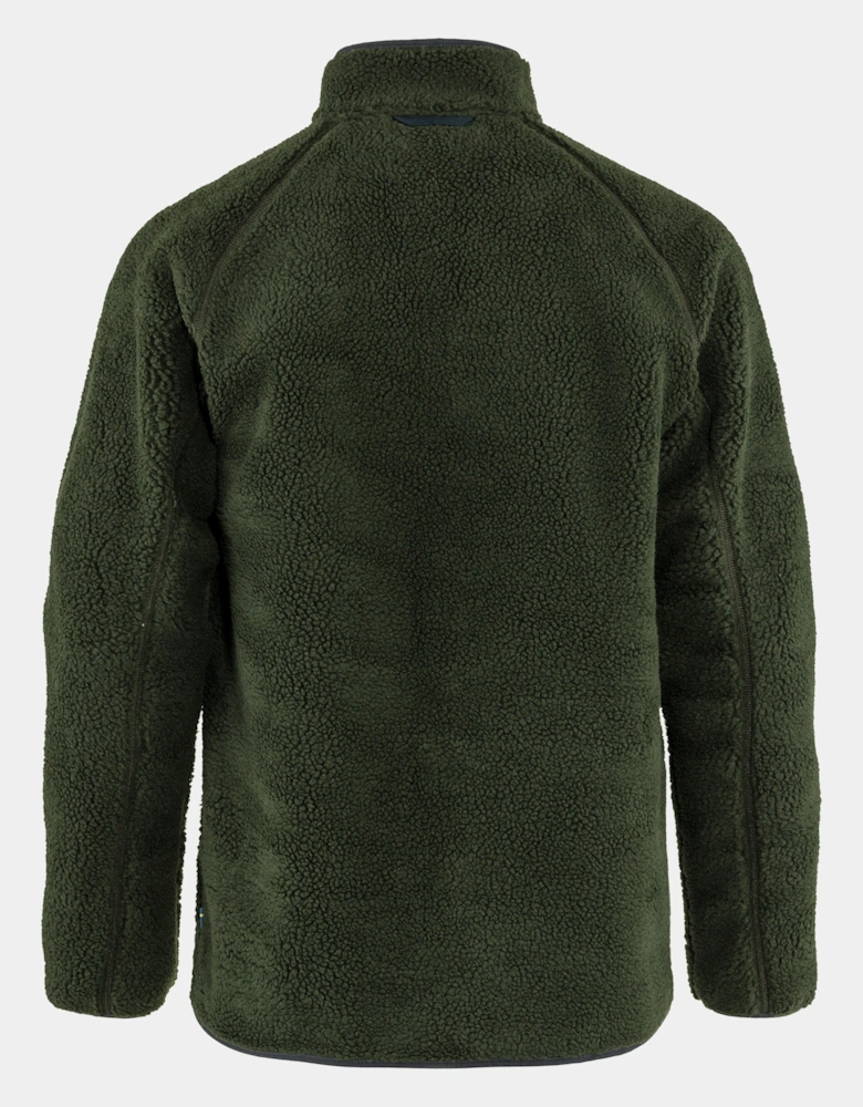 Fjallraven Vardag Pile Mens Fleece - Deep Forest 662