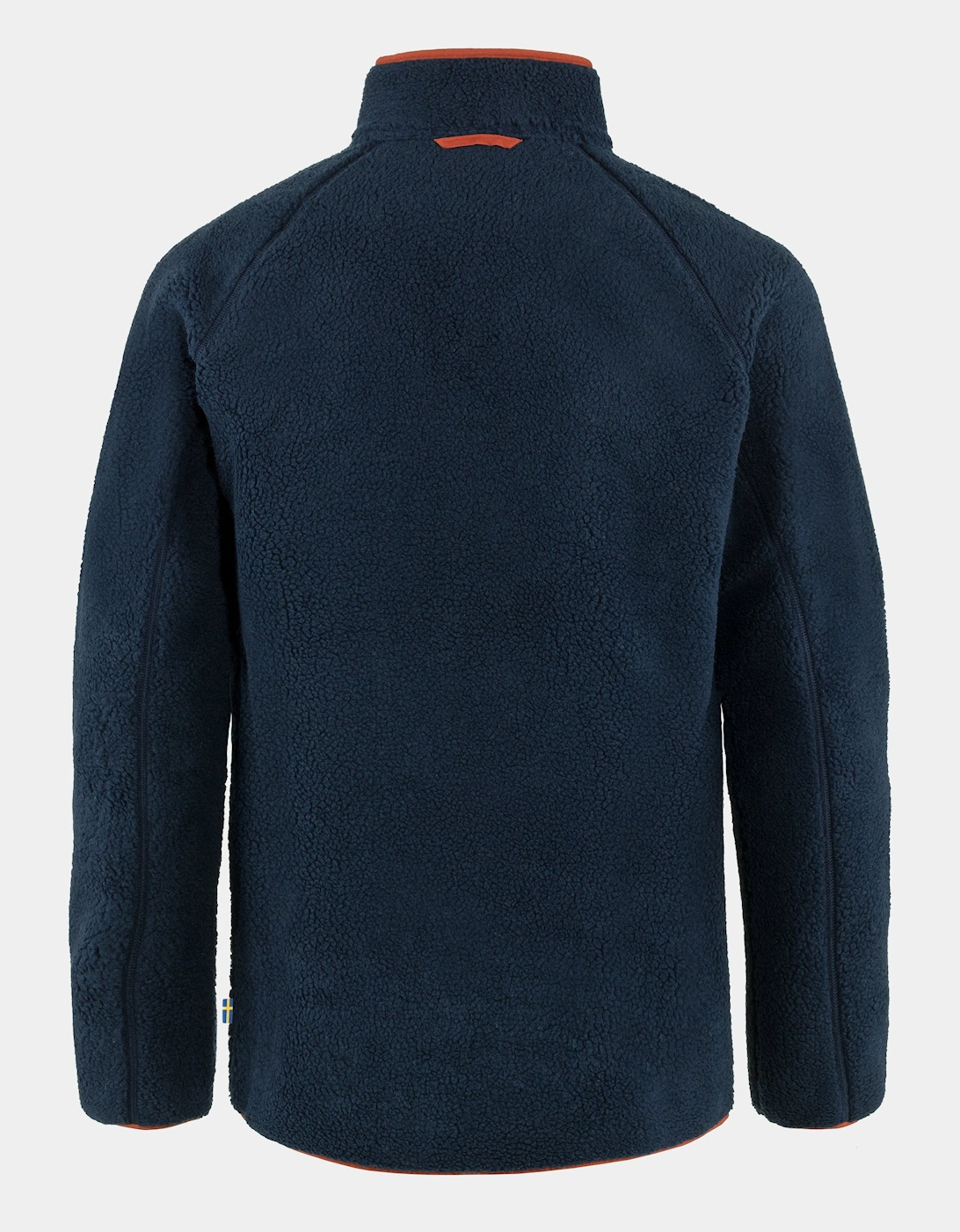 Fjallraven Vardag Pile Mens Fleece - Navy-Autumn Leaf 560-215