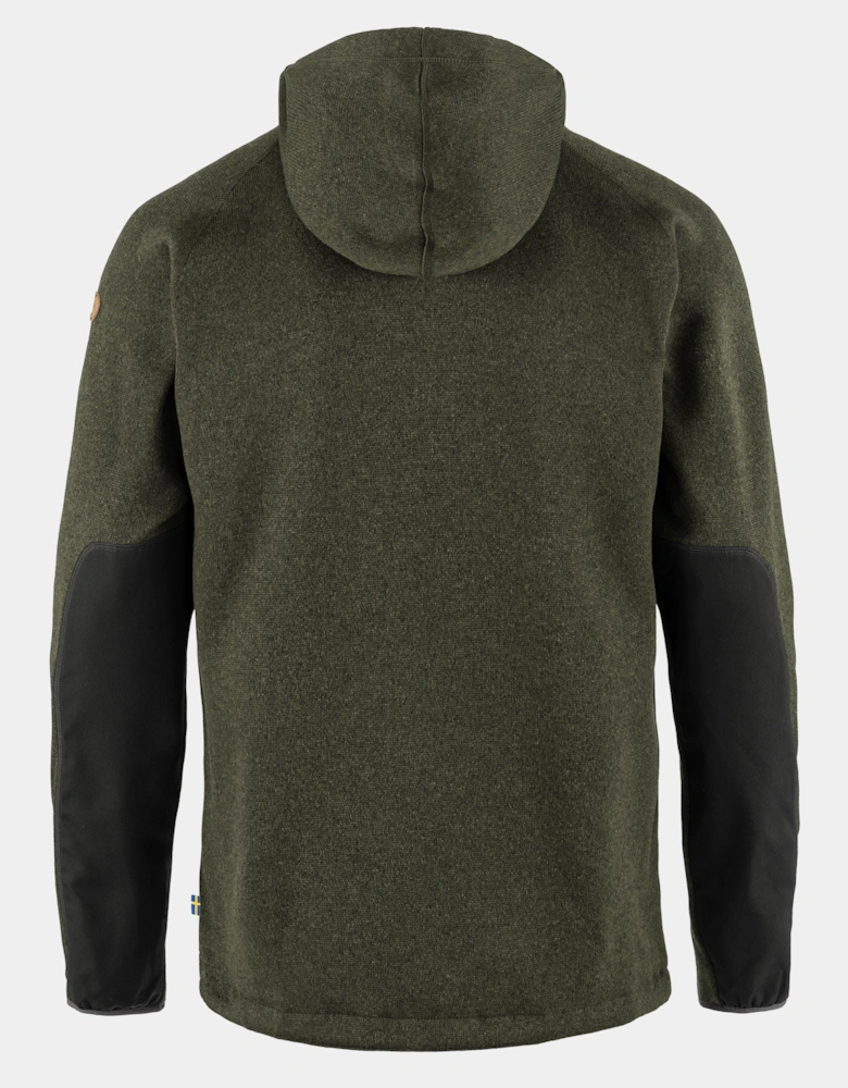 Fjallraven Ovik Fleece Hoodie - Deep Forest 662