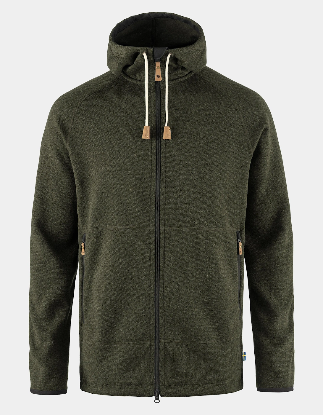 Fjallraven Ovik Fleece Hoodie - Deep Forest 662