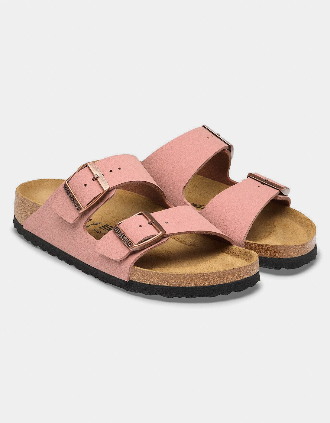 Birkenstock Arizona Birkibuc Womens Sandals - Pink Clay