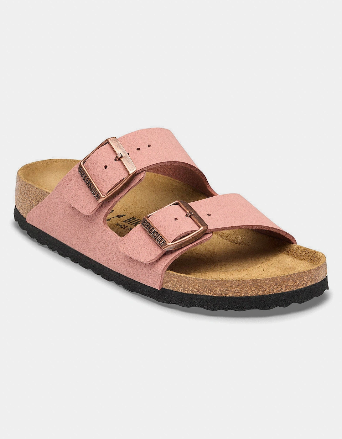Birkenstock Arizona Birkibuc Womens Sandals - Pink Clay