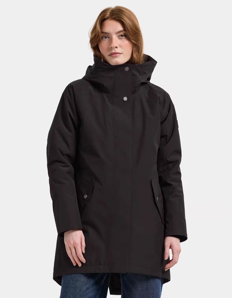 Didriksons Womens Alana Parka 2 - Black 060